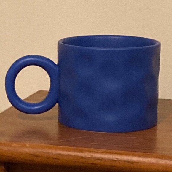 Buffalo Bills NFL Large Blue Buffalo Logo Dimpled Coffee Mug 14 oz. - Picture 2 of 6